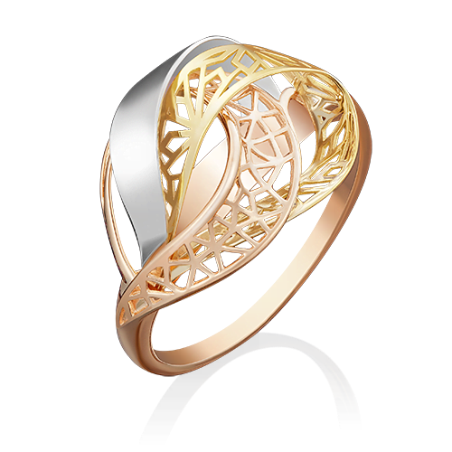 Кольцо из комбинированного золота 01-4905-00-000-1140-48