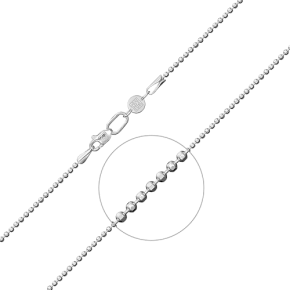 Браслет из серебра (плетение шарики) 22-1303-150-0200-73