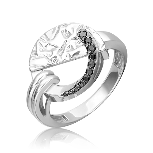 Кольцо из серебра с фианитом 01-5635-00-402-0200