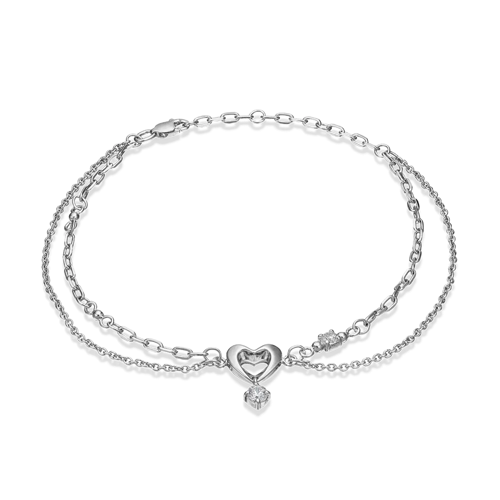 Браслет из серебра с фианитами 05-0586-00-401-0200-69