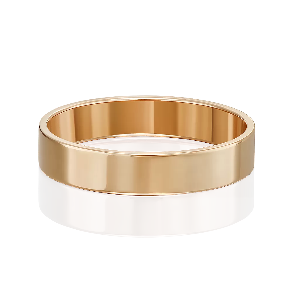 Обручальное кольцо из красного золота 01-3460-00-000-1110-11