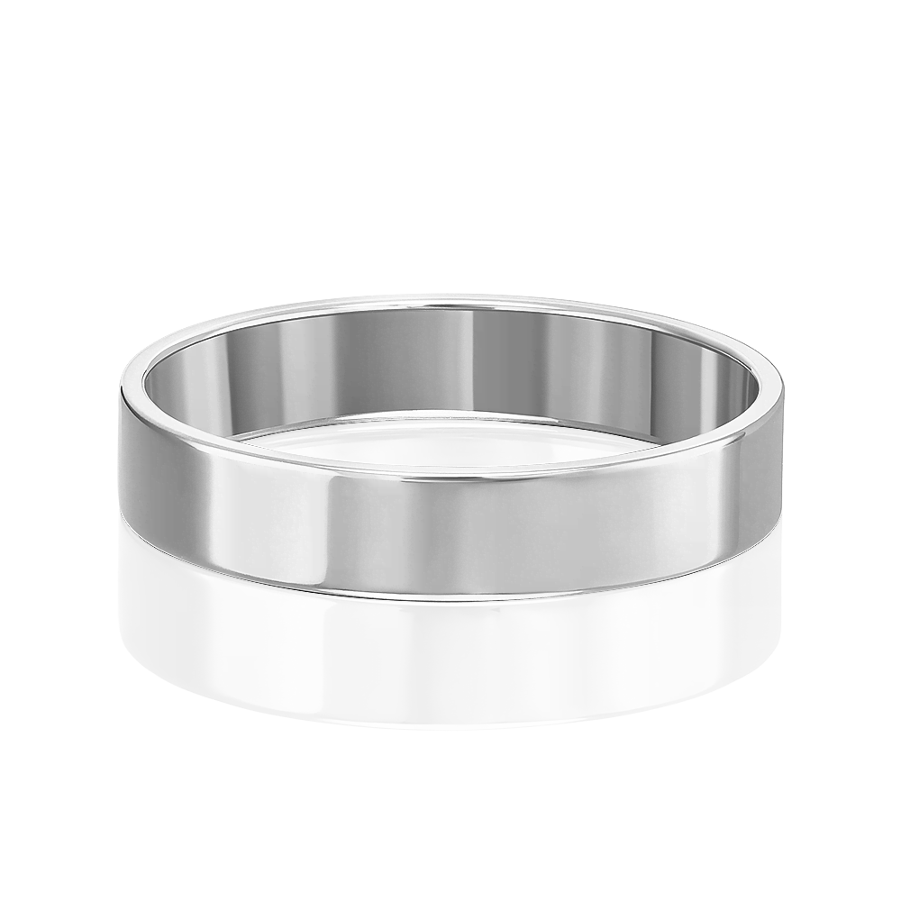 Обручальное кольцо из белого золота 01-3461-00-000-1120-11
