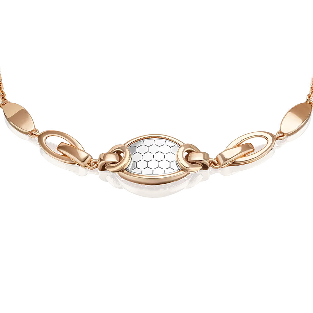 Браслет из комбинированного золота 05-0827-01-000-1111