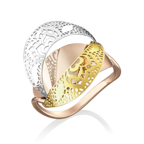 Кольцо из комбинированного золота 01-4871-00-000-1140-48
