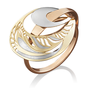 Кольцо из комбинированного золота 01-4953-00-000-1140-48