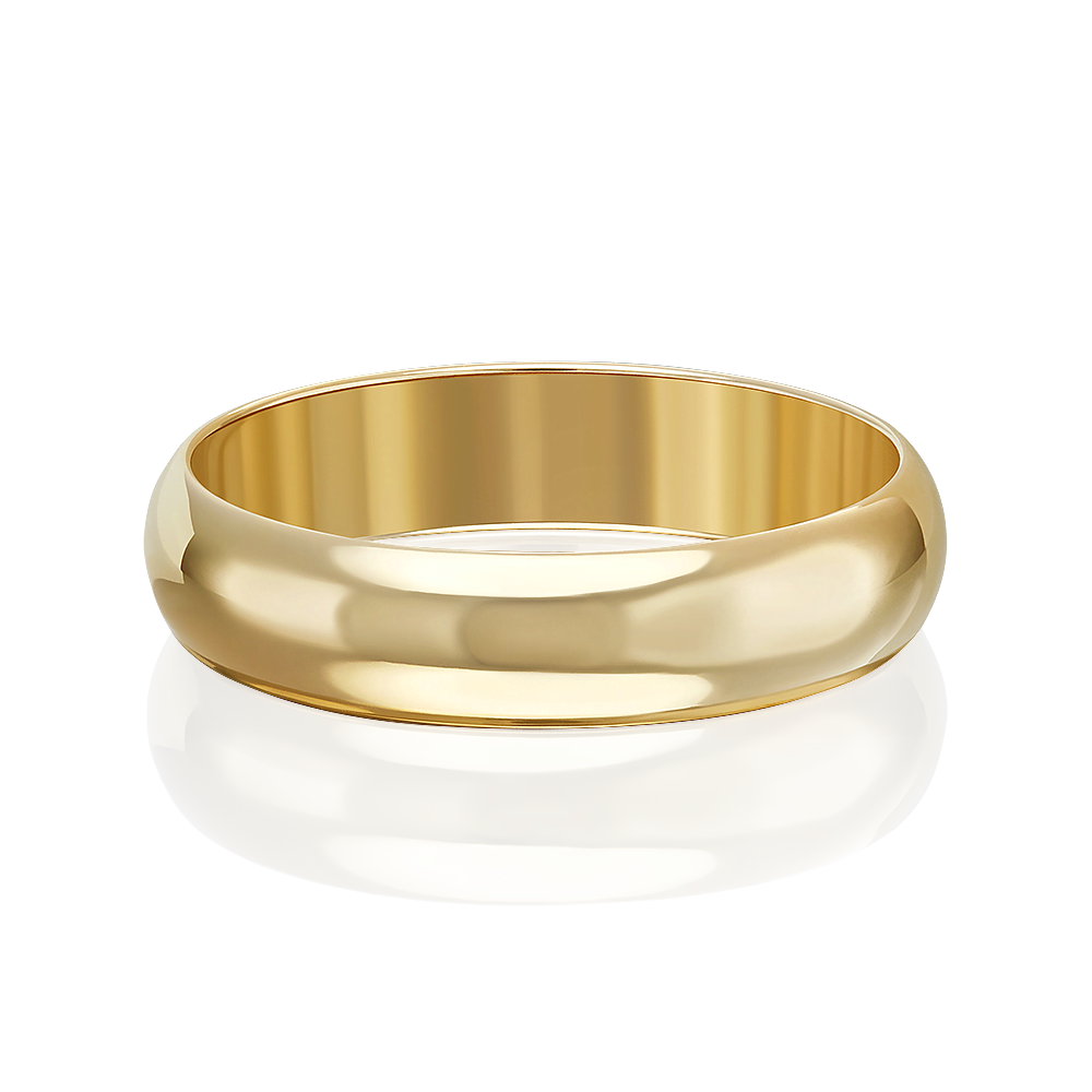 Обручальное кольцо из лимонного золота 01-3393-00-000-1130-11