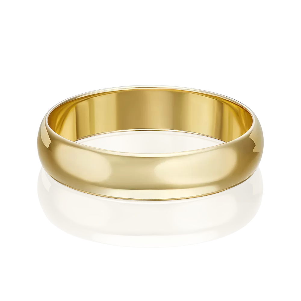 Обручальное кольцо из лимонного золота 01-3921-00-000-1130-11