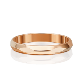 Обручальное кольцо из красного золота 01-5671-00-000-1110