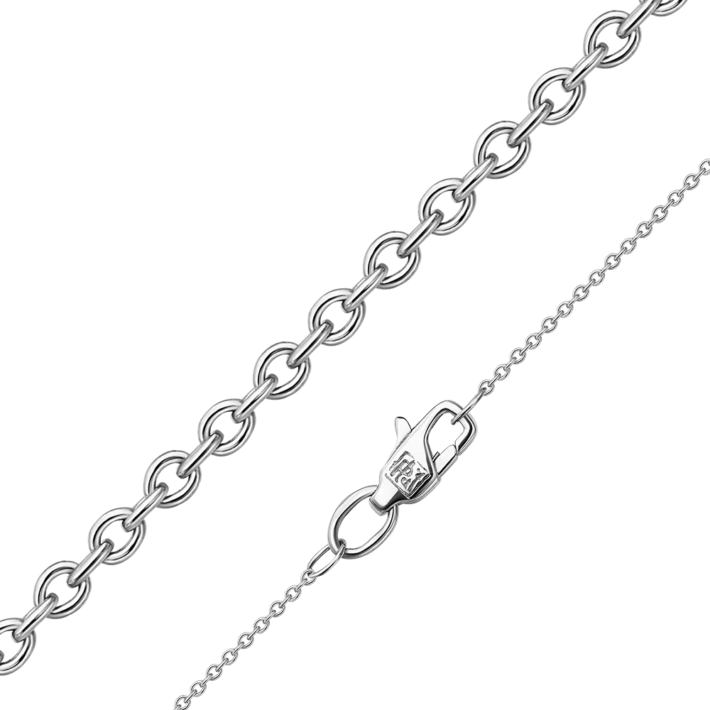 Цепь из платины (плетение «Якорное») 21-0836-030-2100-70