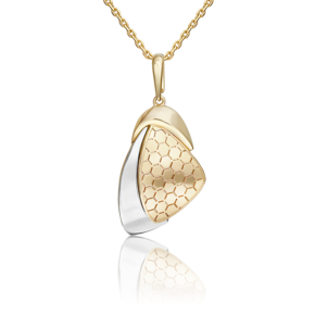 Подвеска из комбинированного золота 03-3483-00-000-1121