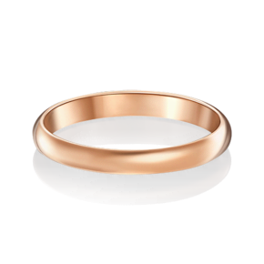 Обручальное кольцо из красного золота 01-3389-00-000-1110-11