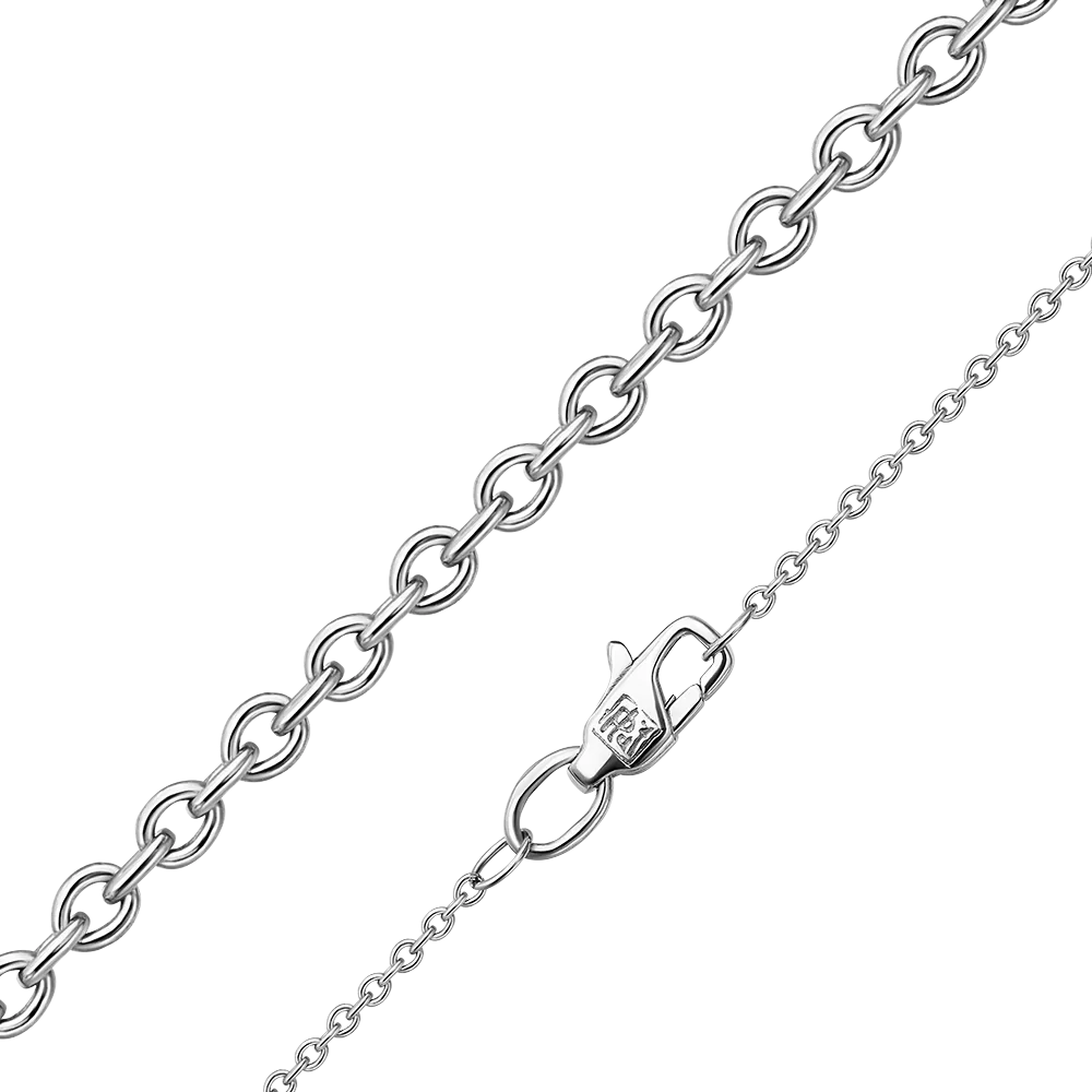 Цепь из платины (плетение «Якорное») 21-0836-035-2100-70