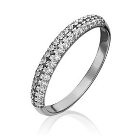 Кольцо из белого золота c бриллиантами 01-1479-00-108-1120-30