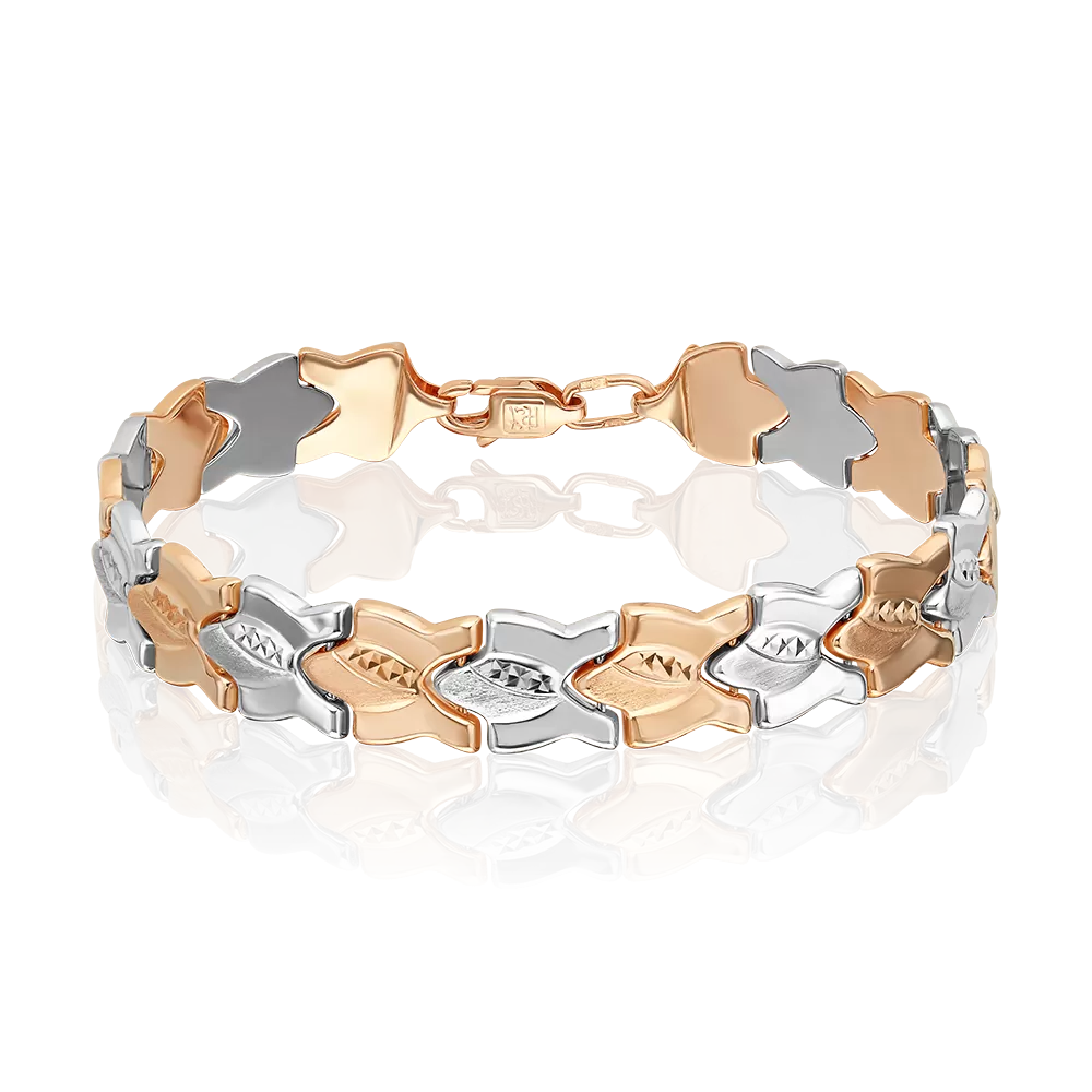 Браслет из комбинированного золота 05-0434-00-000-1111-42