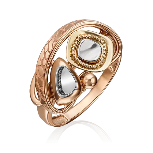 Кольцо из комбинированного золота 01-5252-00-000-1140-48