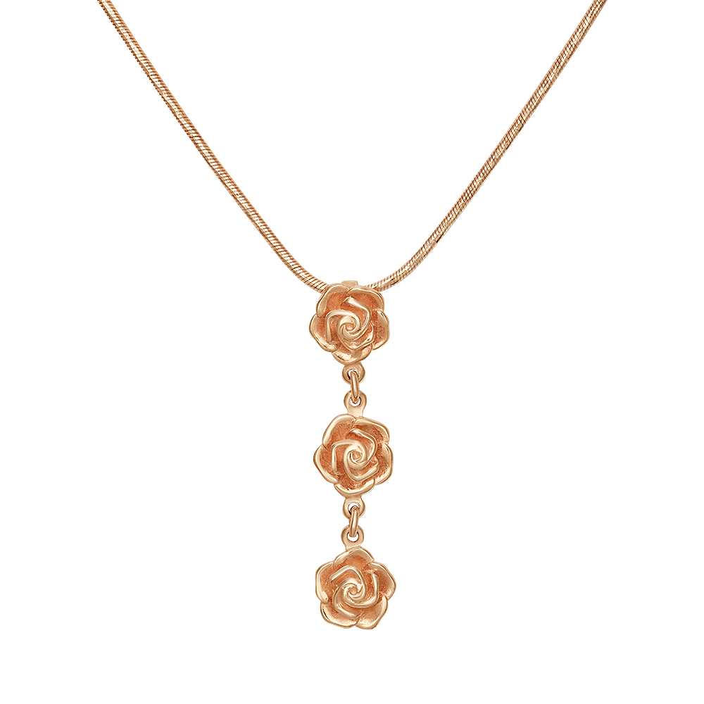 КОЛЬЕ ИЗ РОЗ, МК / DIY Roses Necklace