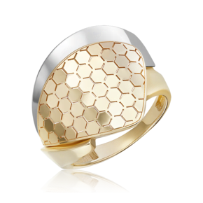 Кольцо из комбинированного золота 01-5773-00-000-1121