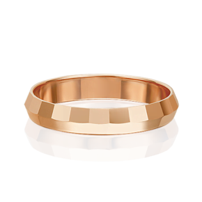 Обручальное кольцо из красного золота 01-5672-00-000-1110