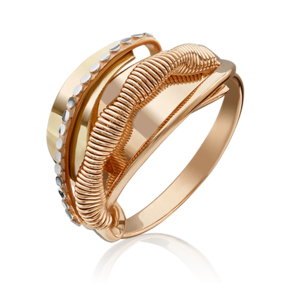 Кольцо из комбинированного золота 01-5209-00-000-1113-66