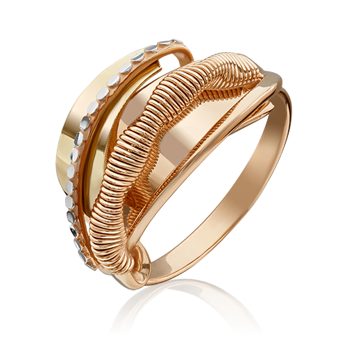 Кольцо из комбинированного золота 01-5209-00-000-1113-66