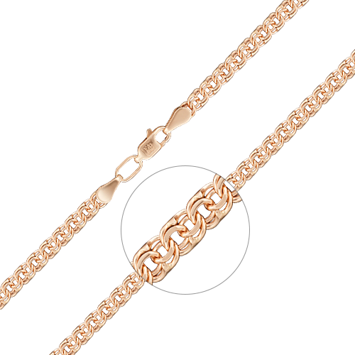 Плетение цепочек Бисмарк: особенности плетения золотых и серебряных цепочек