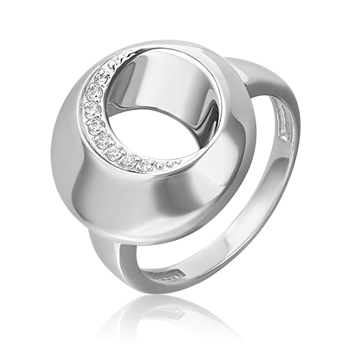 Кольцо из серебра с фианитом 01-5646-00-401-0200