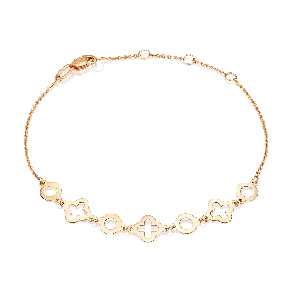 Браслет из красного золота 05-0866-00-000-1110