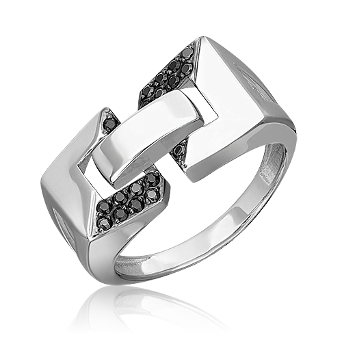 Кольцо из серебра с фианитом 01-5636-00-402-0200