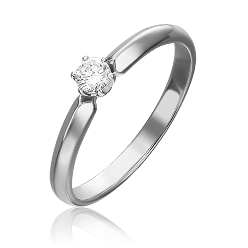 Кольцо из белого золота c бриллиантом 01-0983-00-101-1120-30