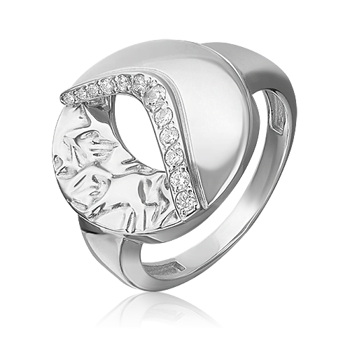 Кольцо из серебра с фианитом 01-5650-00-401-0200