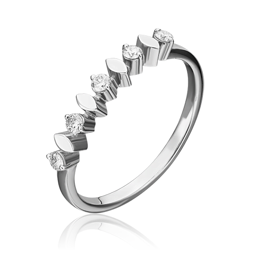 Кольцо из белого золота с бриллиантом 01-0288-00-101-1120-30