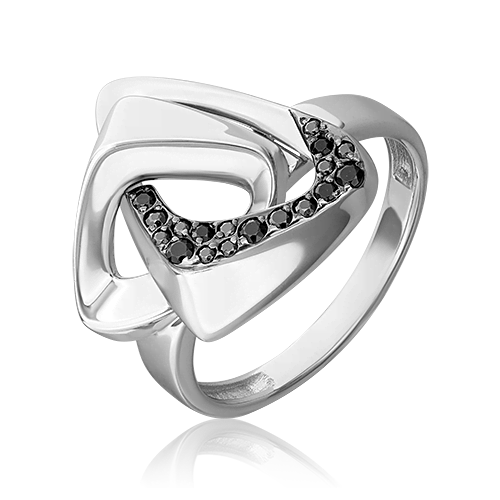 Кольцо из серебра с фианитом 01-5639-00-402-0200