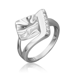 Кольцо из серебра с фианитом 01-5644-00-401-0200