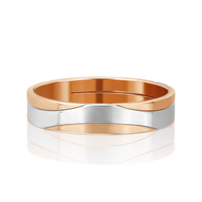 Обручальное кольцо из комбинированного золота 01-5692-00-000-1111