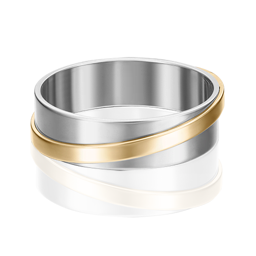 Обручальное кольцо из лимонного золота 01-5282-00-000-1121-39